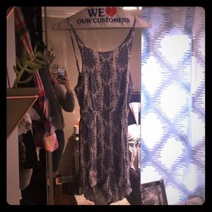 Romper, ties in the back